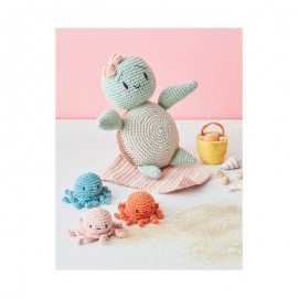 Livre "Poupées & amigurumis de la mer au crochet" Les éditions de saxe