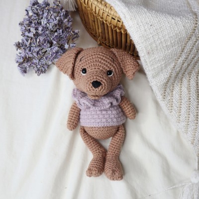 Bobine mon petit chiot : Patron Au Crochet PDF