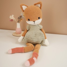 Socquette, jolie renarde : Patron Au Crochet PDF