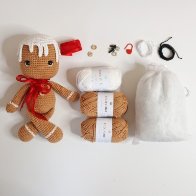 Coffret : Biscuit, bonhomme de pain d'épices