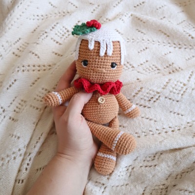 Biscuit, bonhomme de pain d'épices : Patron Au Crochet PDF