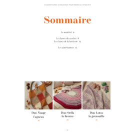 Livre "Couvertures & doudous pour bébé au crochet" Les éditions de saxe