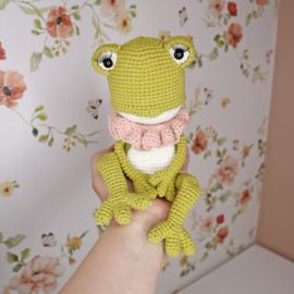 Pénélope la grenouille : Patron Au Crochet PDF