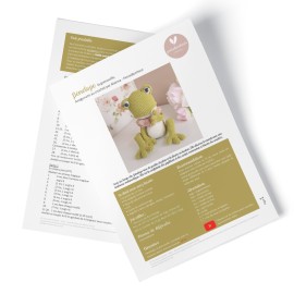 Pénélope la grenouille : Patron Au Crochet PDF