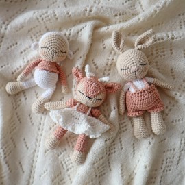 Les minis du bonheur - Praline ma mini biche : Patron Au Crochet PDF