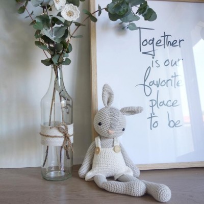 Célestin le lapin : Patron Au Crochet PDF